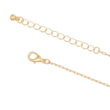 Load image into Gallery viewer, Charm Drop Multi Quatrefoil Clover Gold Necklace
