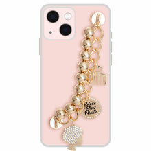 Load image into Gallery viewer, Gold Black Girl Magic Phone Strap
