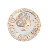 Gold Black Girl Magic Pop Socket