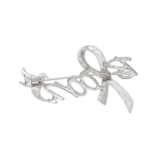Load image into Gallery viewer, Breast Cancer Silver Bloom Pink Ribbon Brooch Pin

