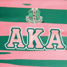 Load image into Gallery viewer, AKA Sorority Zebra Stripe Fashion Shawl Scarf

