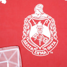 Load image into Gallery viewer, DST Sorority Lady Fortitude Red Square Scarf
