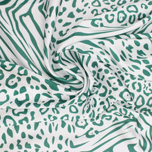 Load image into Gallery viewer, AKA Sorority Animal Print Square Scarf for Women
