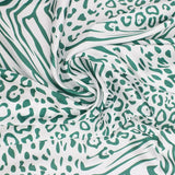 AKA Sorority Animal Print Square Scarf for Women