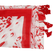 Load image into Gallery viewer, DST Sorority Red White Leopard Structured Kimono
