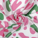 AKA Pink and Green Leopard Square Sorority Scarf
