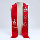 DST Print Legacy Honor Stole in Red with White