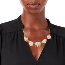 Cargar imagen en el visor de la galería, Gold Rhinestone Lucky Charm Set
