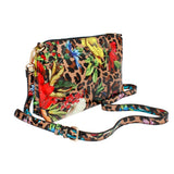 Top Handle Light Brown Leopard 3 Pcs Handbag Set