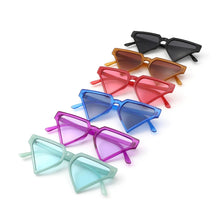 Load image into Gallery viewer, Sunglasses Sea Green Triangle Pointed for Women
