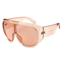 Load image into Gallery viewer, Sunglasses Pink Retro Rounded Visor for Women
