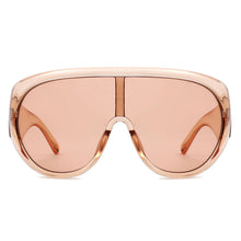 Load image into Gallery viewer, Sunglasses Pink Retro Rounded Visor for Women
