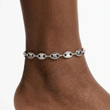 Stainless Steel Mariner Chain Anklet for Women