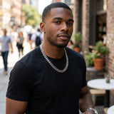 Men's 24in RDC 14mm Silver Stainless Steel Chain