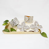 Cuff Garden Chic Encrusted Gold Leaf Bracelet