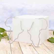 Cargar imagen en el visor de la galería, Hoop Modern Silver Africa Outline Earrings Women
