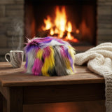 Hat Luxe Faux Fur Bright Color Kubanka Winter Cap