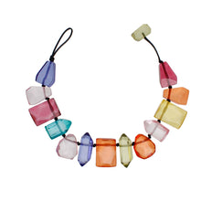 Load image into Gallery viewer, Toggle Chunky Transparent Multicolor Bead Necklace
