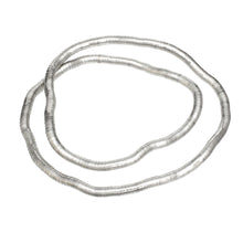 Cargar imagen en el visor de la galería, Convertible Silver Tubogas Flex Coil Necklace
