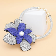 Cargar imagen en el visor de la galería, ZPB Handcrafted Brilliance Flower Choker Necklace

