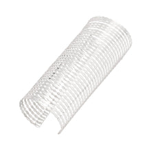 Cargar imagen en el visor de la galería, Cuff Polished Silver Cutout Chain Long Bracelet
