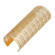 Cargar imagen en el visor de la galería, Cuff Polished Gold Oval Link Cutout Long Bracelet

