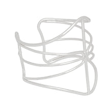 Cargar imagen en el visor de la galería, Cuff Silver Minimalistic Geometric Wire Bracelet
