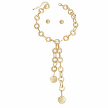 Load image into Gallery viewer, Chain Necklace Gold Long Y Necklace for Women
