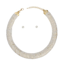 Cargar imagen en el visor de la galería, Collar Gold Pearl Stone Torque Necklace for Women
