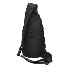 Cargar imagen en el visor de la galería, Quilted Sling Bag Black Crossbody Bag for Women
