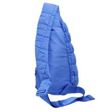 Cargar imagen en el visor de la galería, Quilted Sling Bag Blue Crossbody Bag for Women
