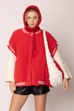 Load image into Gallery viewer, DST Sorority Large Red Ivory Quilted Shoulder Bag

