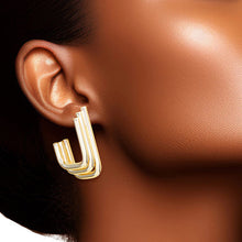 Load image into Gallery viewer, Hoop 14K Gold Small Stack Hook Earrings for Women
