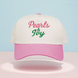 Pearls and Ivy Sorority Baseball Cap