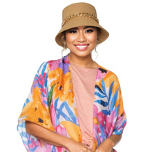 Load image into Gallery viewer, Gold Chain Camel Bucket Hat
