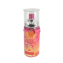 Load image into Gallery viewer, Crossbody Pink Spray on Tan Bottle Clutch Bag
