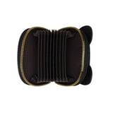 Wallet Black Elephant Zipper Accordion For Women