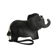 Cargar imagen en el visor de la galería, Bag Black Elephant Crossbody Clutch for Women
