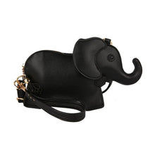Cargar imagen en el visor de la galería, Bag Black Elephant Crossbody Clutch for Women
