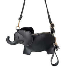 Cargar imagen en el visor de la galería, Bag Black Elephant Crossbody Clutch for Women

