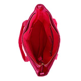 Tote Bag Fuchsia Quilted Large Pocket Travel Purse