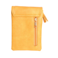 Cargar imagen en el visor de la galería, Mustard Flap Snap Mobile Crossbody
