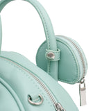 Top Handle Mint Harlequin Oval Detail Handbag Set