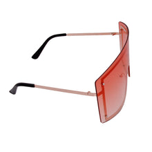 Load image into Gallery viewer, Orange Shield Shades - Bespoke Eyewear
