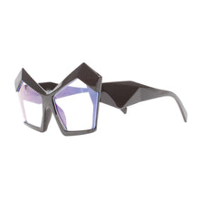 Load image into Gallery viewer, BLB Glasses Black Dramatic Cat Eye Retro Eyewear
