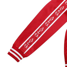 Cargar imagen en el visor de la galería, DST Greek Apparel L Red Zip Up Track Jacket
