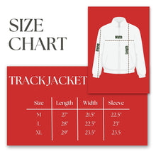 Cargar imagen en el visor de la galería, DST Greek Apparel L Red Zip Up Track Jacket
