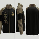 DST Greek Apparel XLarge Black Windbreaker Jacket