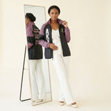 AKA Greek Apparel Medium Black Windbreaker Jacket