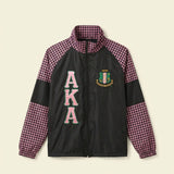AKA Greek Apparel 3XL Black Windbreaker Jacket